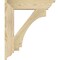Ekena Millwork Imperial Traditional Rough Sawn Bracket, Douglas Fir, 4"W x 22"D x 26"H BKT04X22X26IMP01RDF - alternate 2